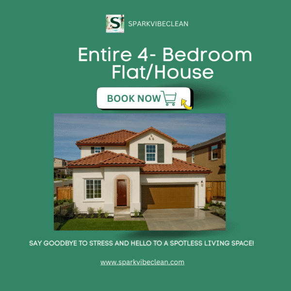 Entire 4 Bedroom FlatHouse